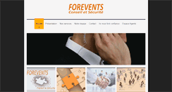 Desktop Screenshot of forevents-securite.fr